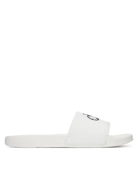 Papuci Calvin Klein alb
