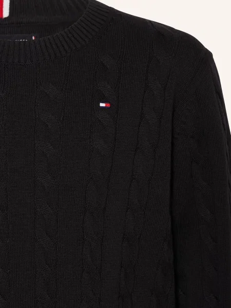 Tommy Hilfiger Sweter schwarz czarny
