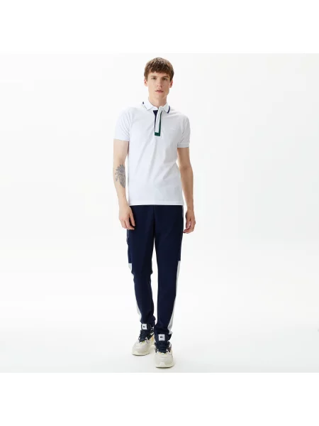 Поло Lacoste белое