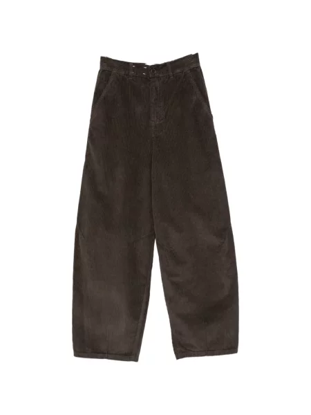 Pantaloni Alysi de catifea cord maro