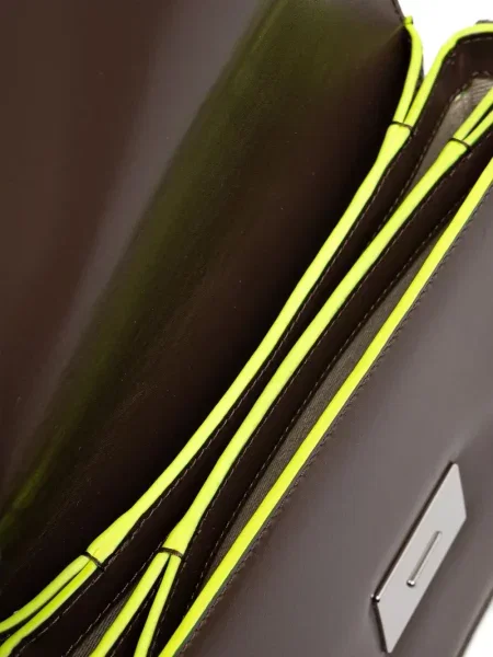 Geanta de piele Kenzo din piele maro