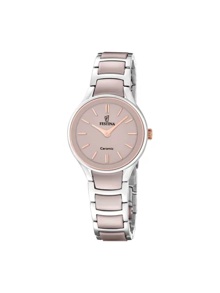 FESTINA Analogové hodinky Watch Ceramic' pink