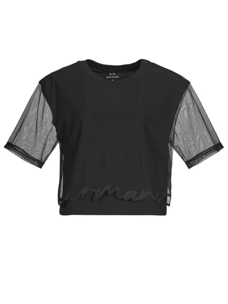 Top Armani Exchange črna