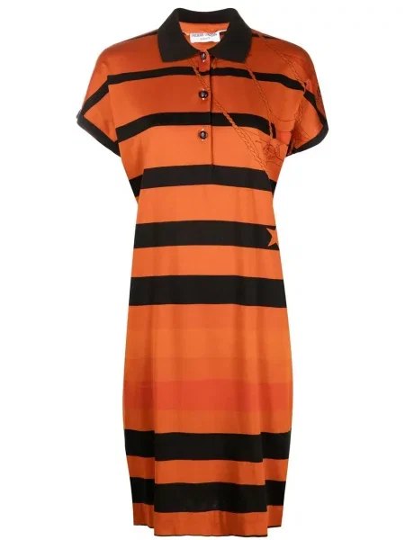 Oblekové šaty Pierre Cardin Pre-owned oranžové