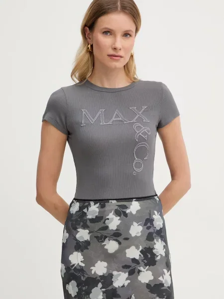 Max&Co. tricou pentru femei cu modal MCLGIRONE gri