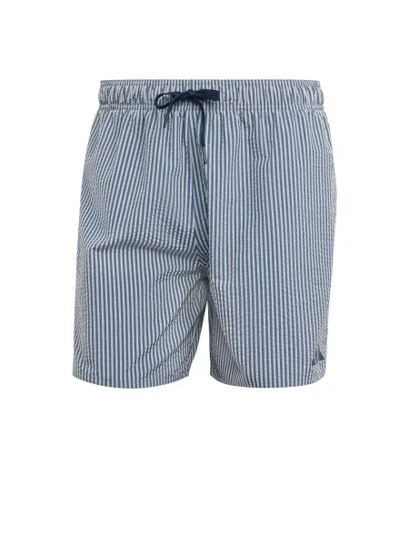 ADIDAS SPORTSWEAR Pantaloni scurți apă Seersucker albastru marin alb