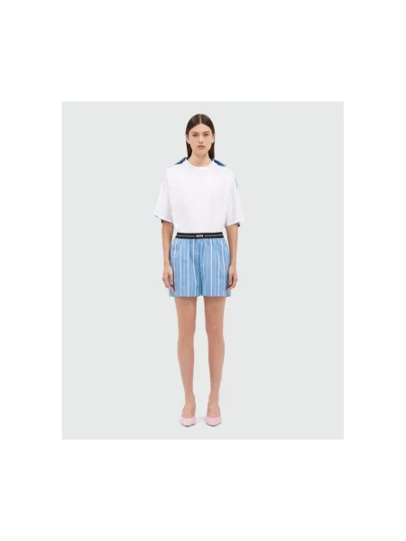 Szorty Msgm niebieskie
