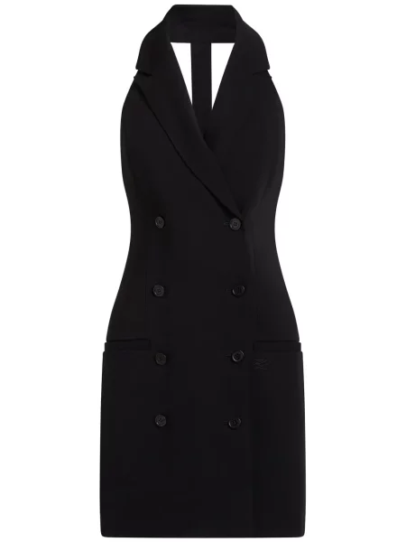 Sukienka Karl Lagerfeld garniturowa czarna