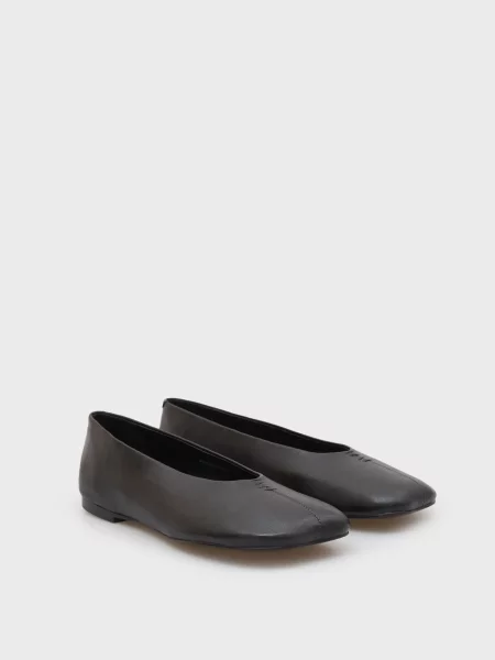 Кожаные балетки Prpy черные