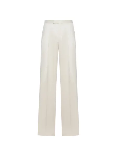 Pantaloni Tom Ford de mătase plisate