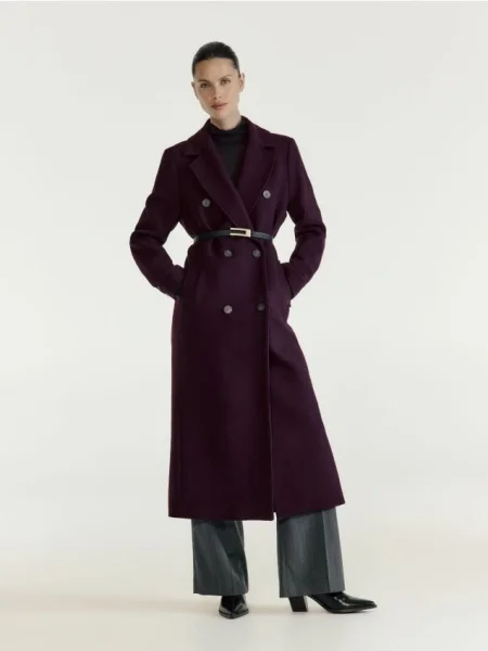 Palton Reserved bordo