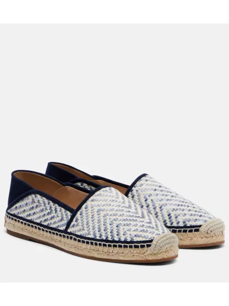 Espadrilky Manolo Blahnik bílé
