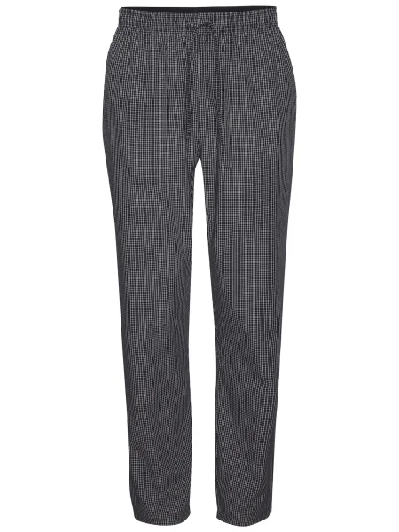 S.Oliver Pantaloni de pijama negru / natural alb