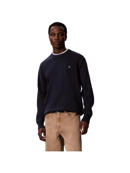 Sveter Calvin Klein Jeans modrá