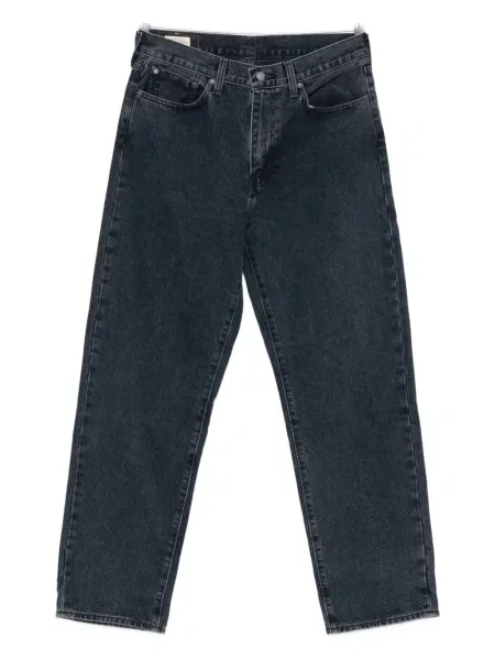 Blugi Levi's® cu imagine cu model leopard din piele negru