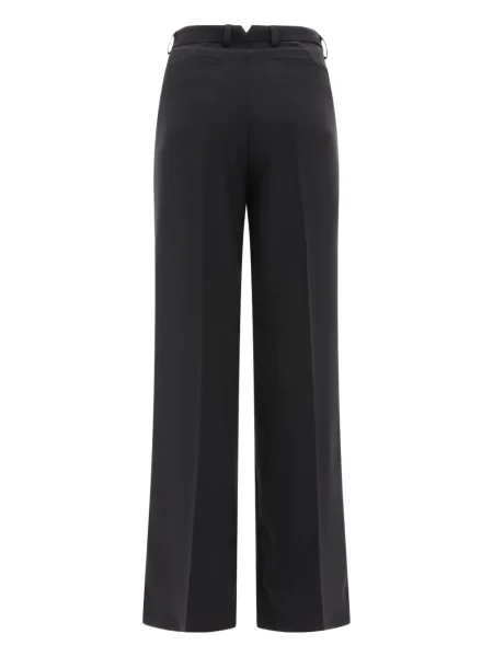 Pantaloni F.it plisate negru