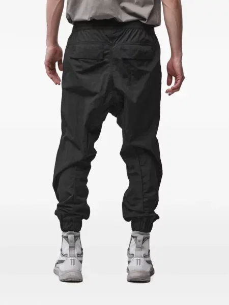 Pantaloni Thom Krom alergare cu cordon negru