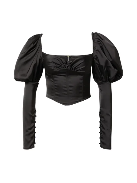 Misspap Bluză negru