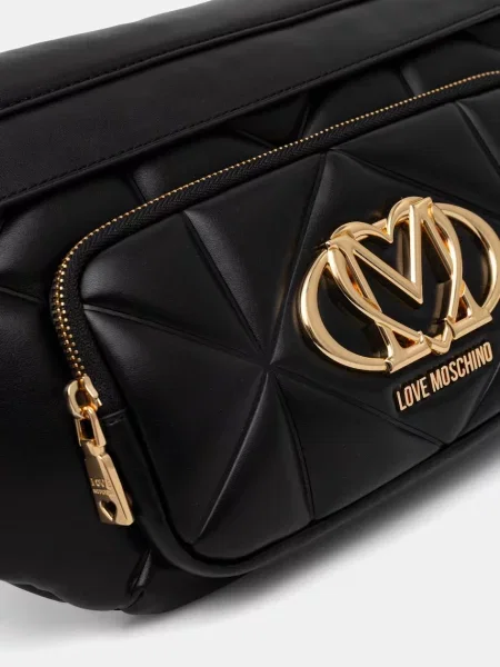 Шкіряний ремінь Love Moschino