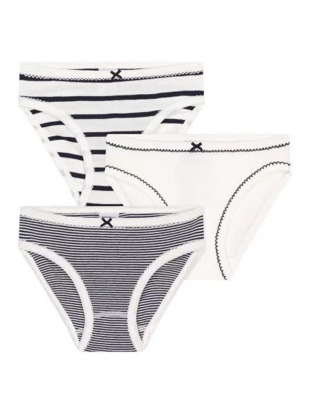 Palton copii Petit Bateau alb