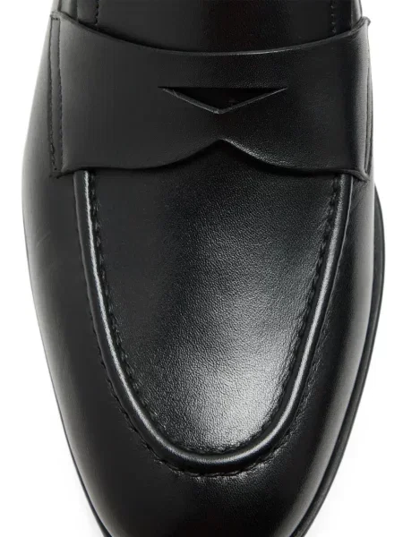 Pantofi loafer Magnanni din piele negru
