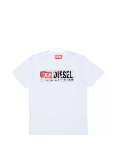 Koszulka dziecięca Diesel biała