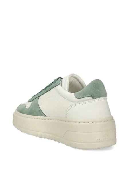 Sneakerși Copenhagen din piele de căprioară verde
