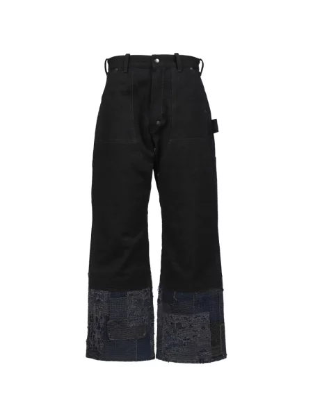 Cu centură pantaloni Dear Boro negru