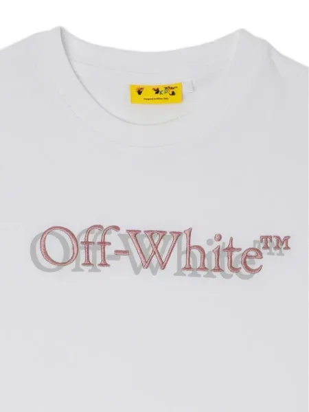 Koszulka dziecięca Off-white biała