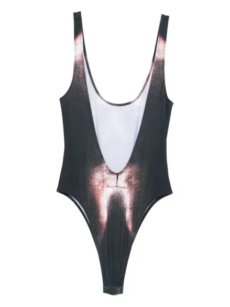 Raštuotas glaustinukė Jean Paul Gaultier juoda