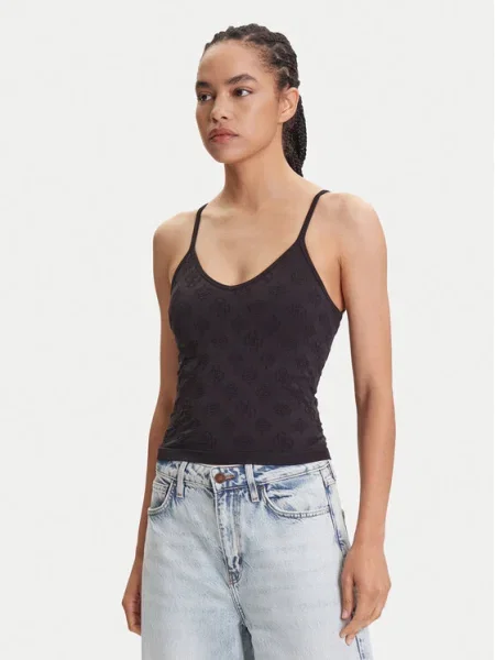 Top Guess clasic negru