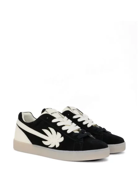 Τένις sneakers Palm Angels με κορδόνια με δαντέλα μαύρο