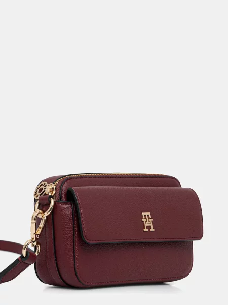 Tommy Hilfiger Geantă poștaș TH ICON roșu
