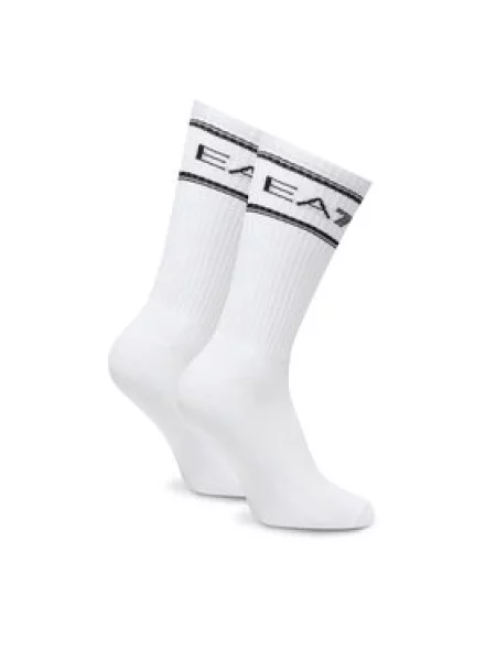 Ponožky Emporio Armani Train Socks Sponge 3 pairs white / white / white bílé