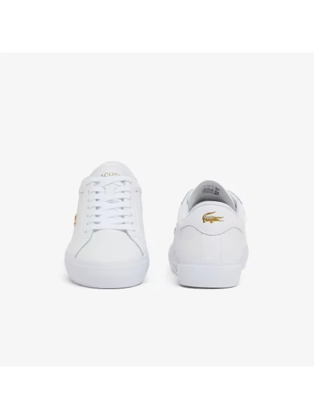 Lacoste Skórzane Sneakersy Powercourt biały