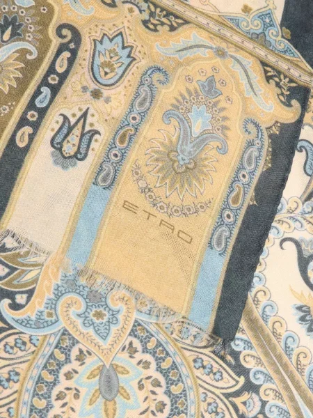 Fular Etro din cașmir cu model paisley