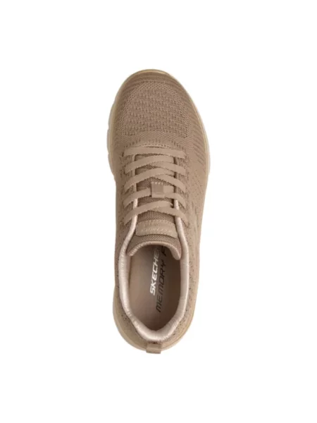 Sneakersy Skechers beżowe