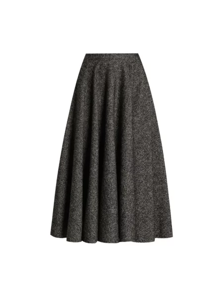 Spódnica Dolce And Gabbana w grochy szara