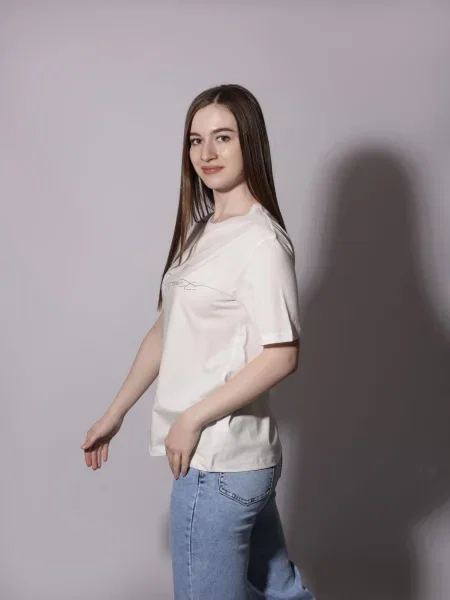 Футболка Lumo белая