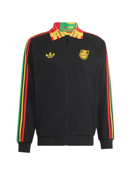 Csíkos sneaker Adidas Samba autogrammal fekete