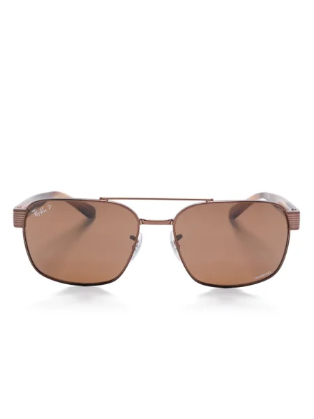 Ochelari de soare Ray-ban maro