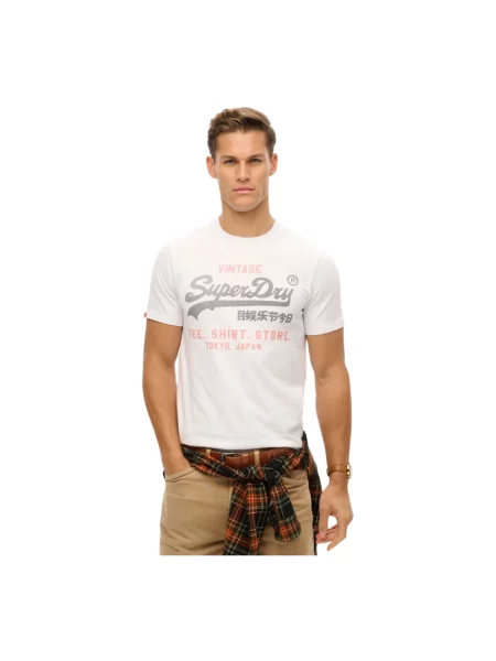 Koszulka Superdry biała