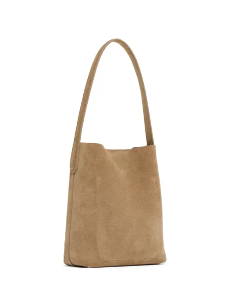 Geantă shopper Mansur Gavriel din piele de căprioară