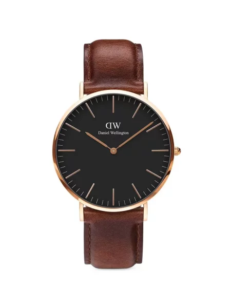 Класически часовник Daniel Wellington черно