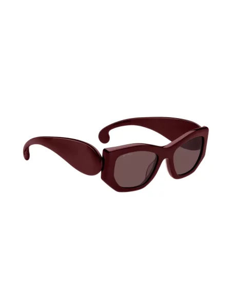 Ochelari de soare Etro cu model paisley roșu