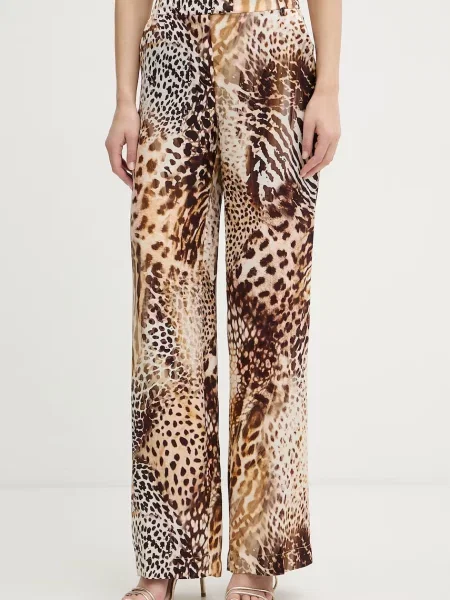 Marciano by Guess spodnie z GISELLE brązowe