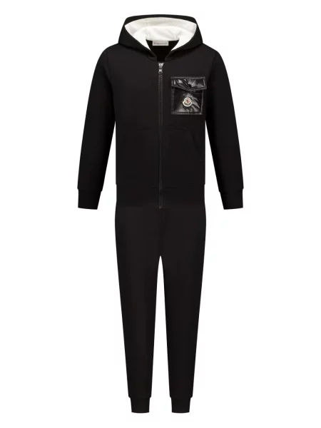 Komplet dresowy dziecięcy Moncler Enfant czarny