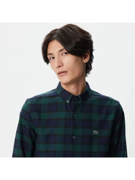 Рубашка Lacoste синяя