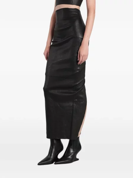 Макси пола Rick Owens черно