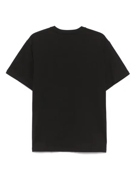 Tricou Just Cavalli cu imagine negru